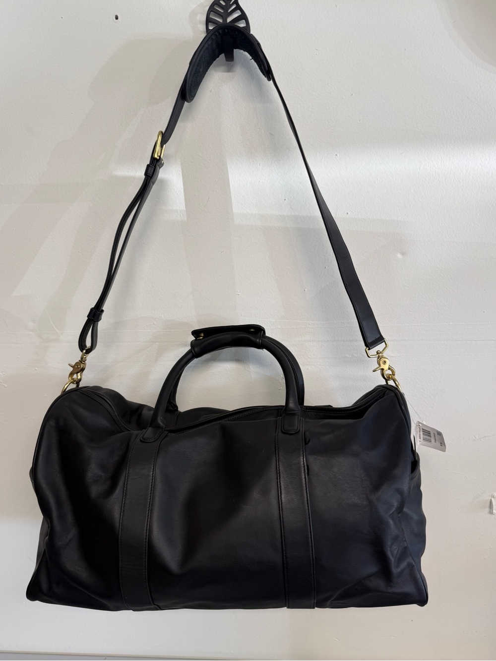 Coach vintage black Boston travel bag NWT - Picture 2 of 10